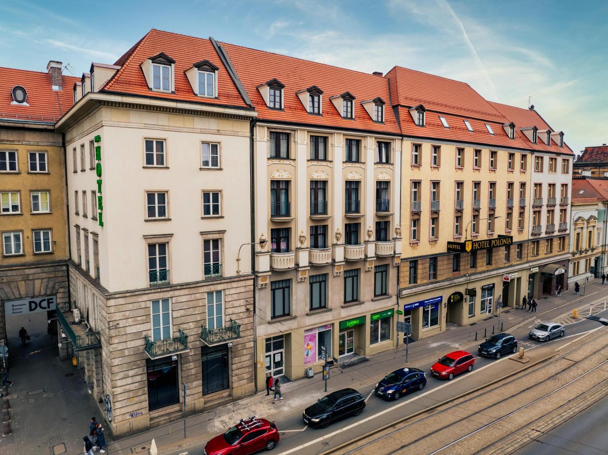 Hotel Polonia Centrum Breslávia Exterior foto